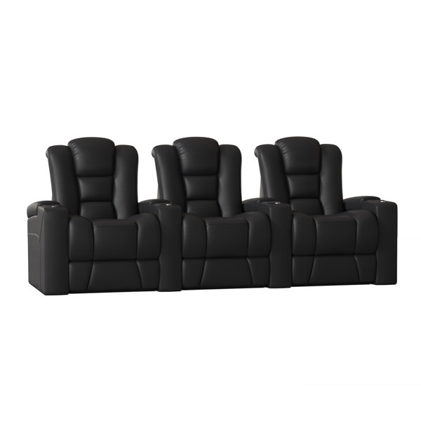 Latitude Run® Home Theater Row Seating (Row of 3) Wayfair